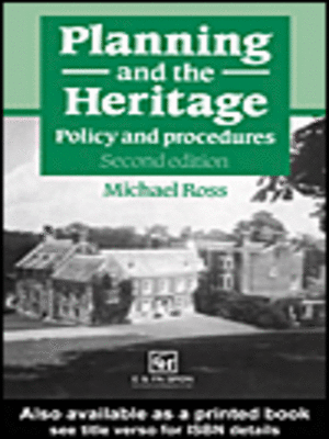 cover image of Planning and the Heritage